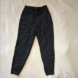 Fabletics Black Camouflage Joggers